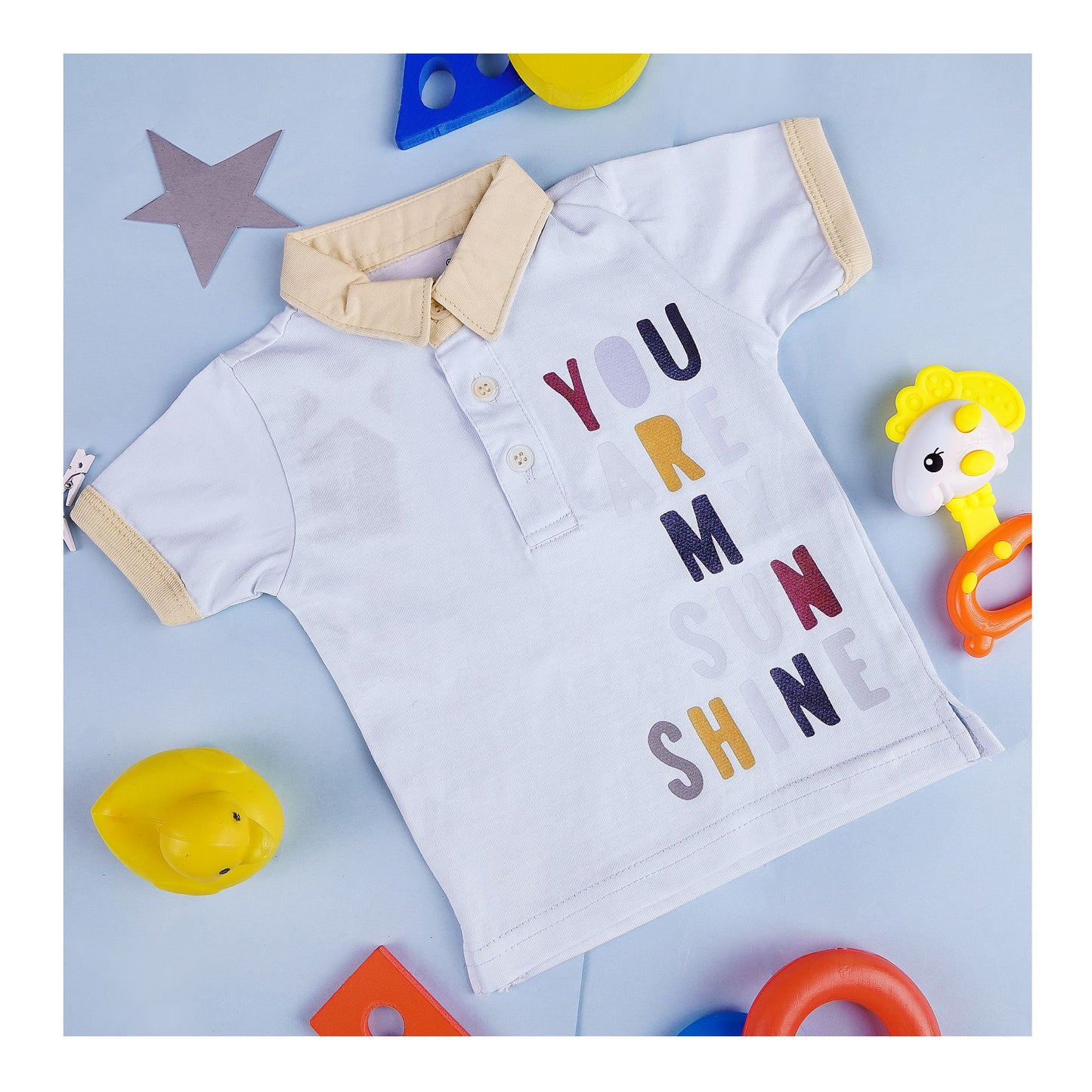 Basix Infant Polo T-Shirt with Self Collar, 5965