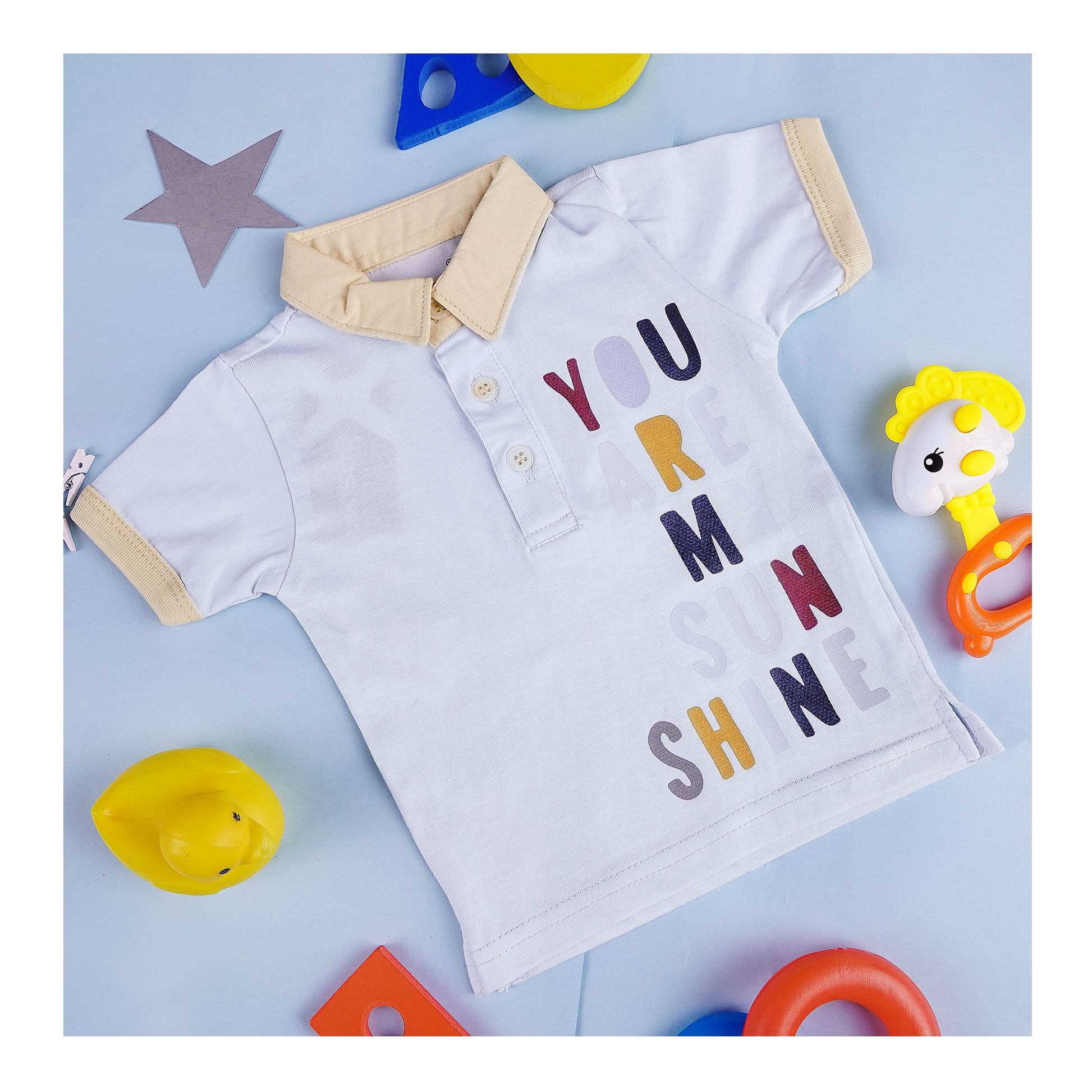Basix Infant Polo T-Shirt with Self Collar, 5965