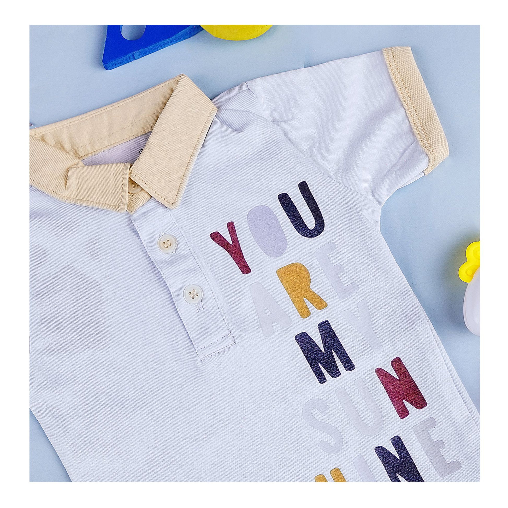 Basix Infant Polo T-Shirt with Self Collar, 5965