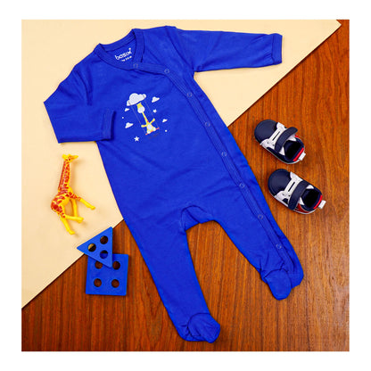 Basix Infant Cross Button Night Suit, 5969