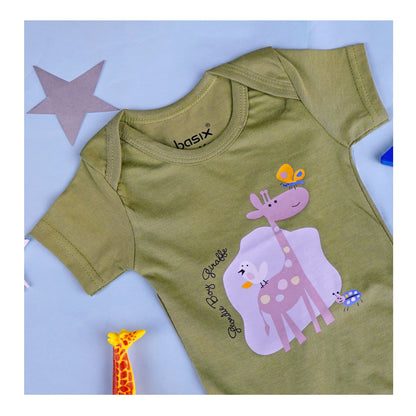 Basix Infant Short Sleeves Body Suit, 5998