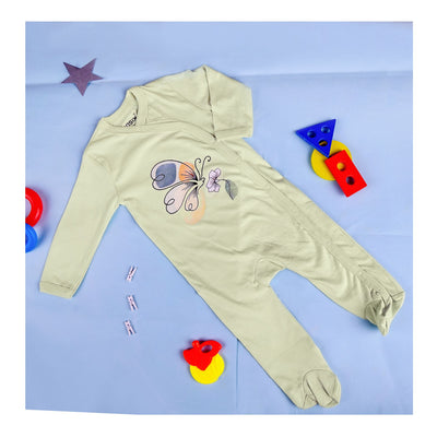 Basix Infant Cross Button Sleeping Suit, 6025