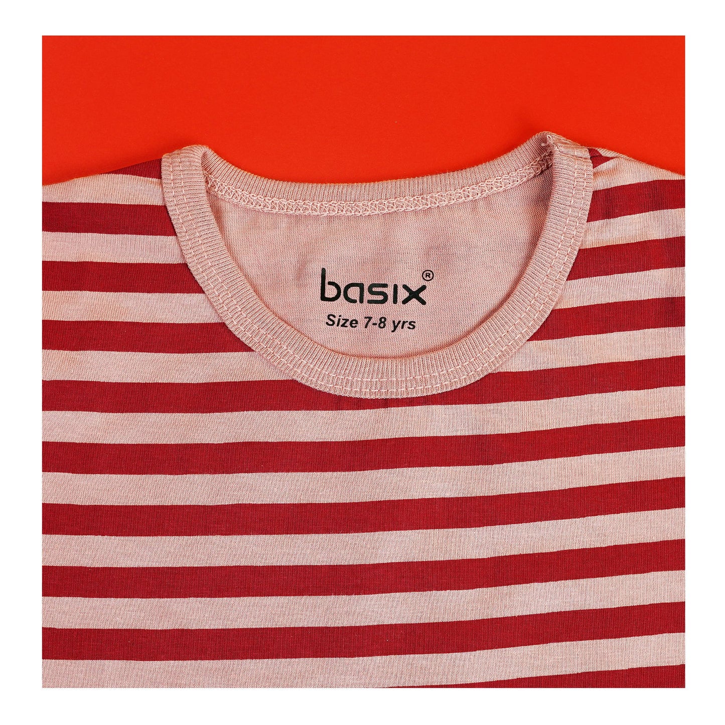 Basix Boys Crew Neck Top, 6036