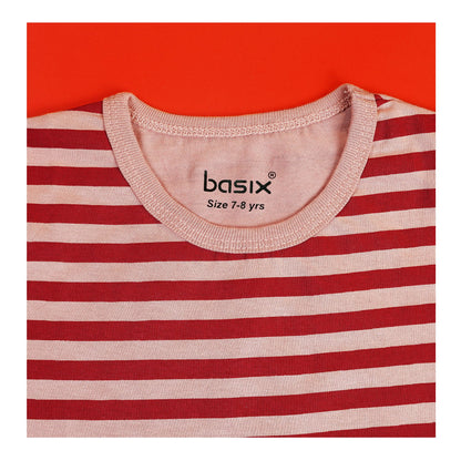 Basix Boys Crew Neck Top, 6036