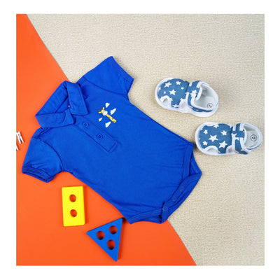 Basix Infant Short Sleeves Bodysuit with Collar, 5953
