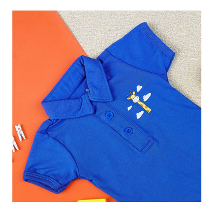 Basix Infant Short Sleeves Bodysuit with Collar, 5953