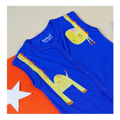 Basix Infant Sleeveless Polo Romper, 5956