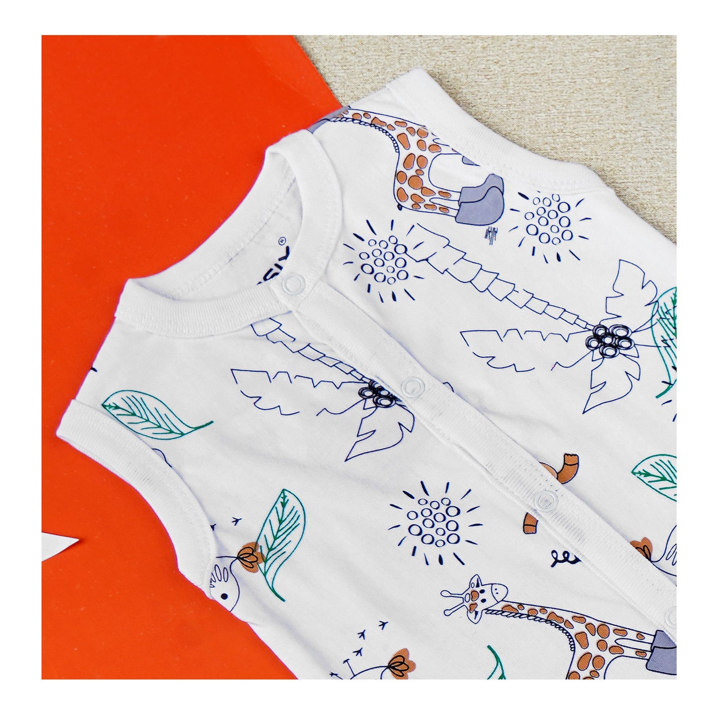 Basix Infant Sleeveless Polo Romper, 5957