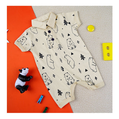 Basix Infant Polo Romper, 6000