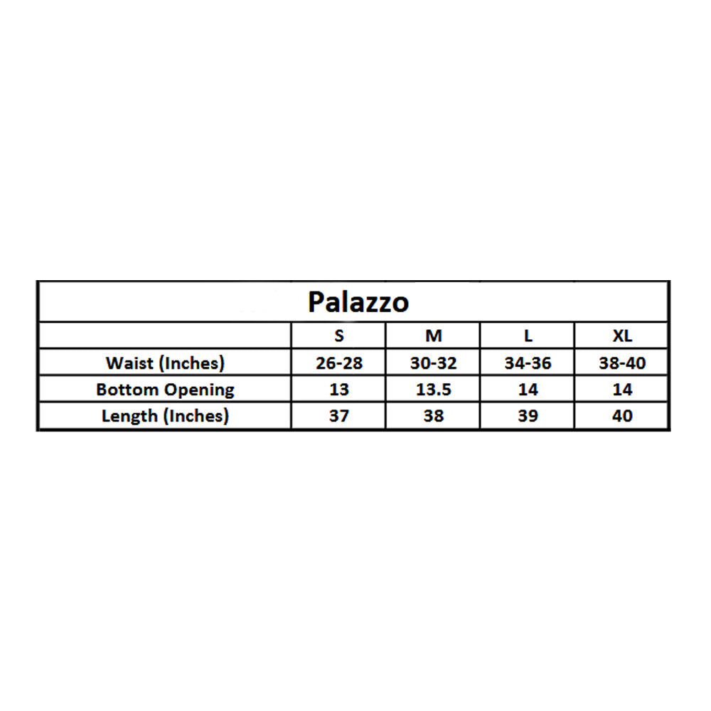 Basix Women's Twin Pocket Black Grey & White Geometric Boxes, Palazzos, LT-616