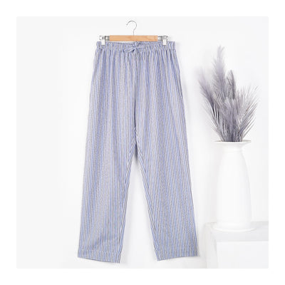 Basix Men's Stripped Trouser, Sky Blue, Dark Blue & Black, MT-939