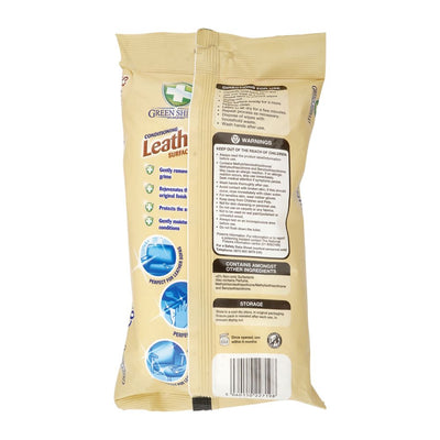Greenshield Conditioning Leather Wipes 70's 12 x 70's