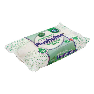 Pure Flushable Toilet  Tissue Wipes 40