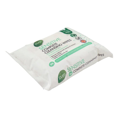 Pure Sensitive Complete  Cleansing Wipes  25
