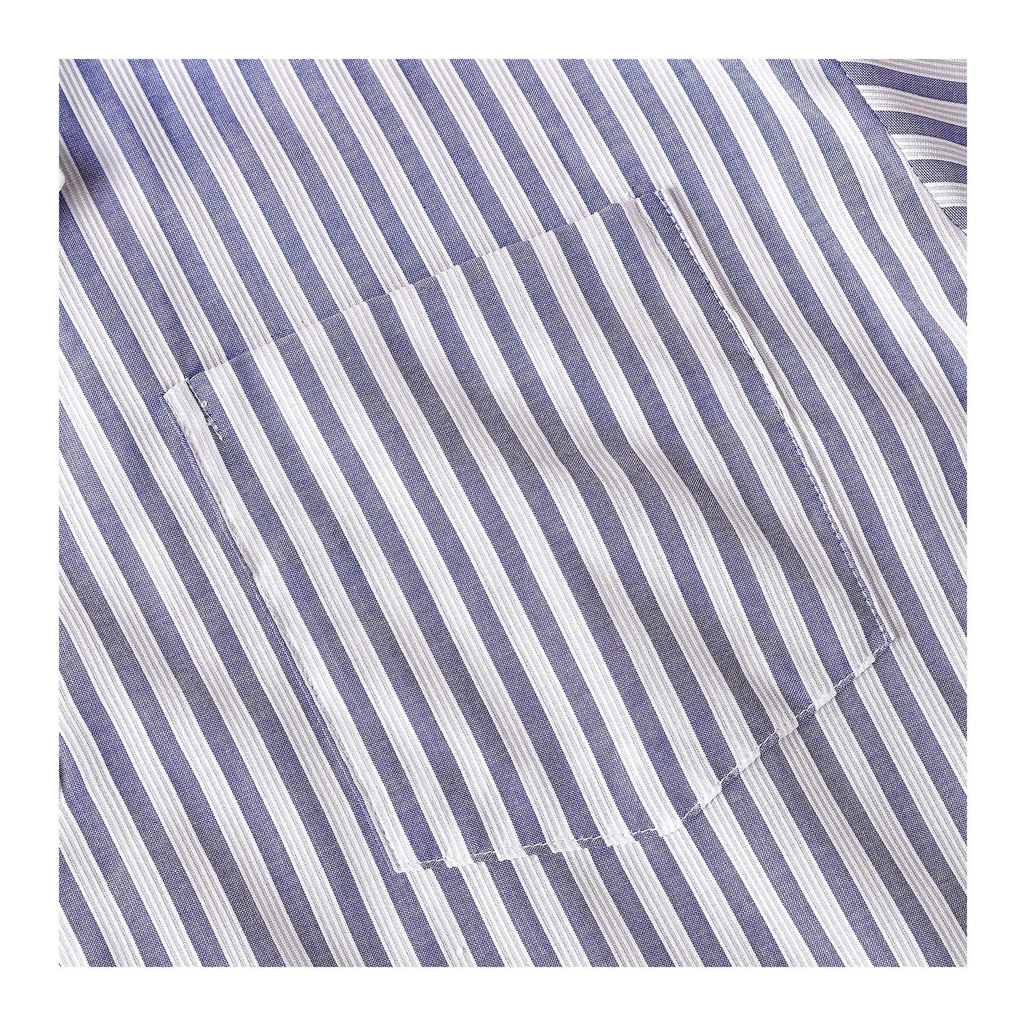 Basix Men's Stripes Short Sleeves Loungewear, 2 Piece Set, Blue & White, LW-834