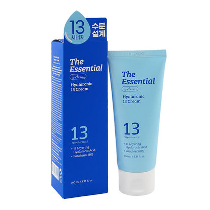 Ariul The Essential Hyaluronic 13 Cream, Hyaluronic Acid, Panthenol B5, For All Types Of Skin, 100ml