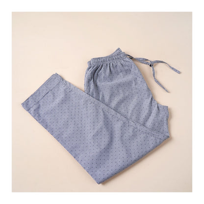 Basix Men's Stripes Short Sleeves Loungewear, 2 Piece Set, Grey &amp; White, LW-841