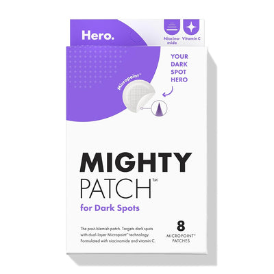 Hero Cosmetics Micro point Mighty Patch  Vitamin C  Niacinamide  For Dark Spot  8-Pack
