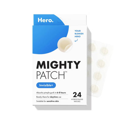 Hero Cosmetics Mighty Pimple Patch Invisible+ For Sensitive Skin  24-Pack