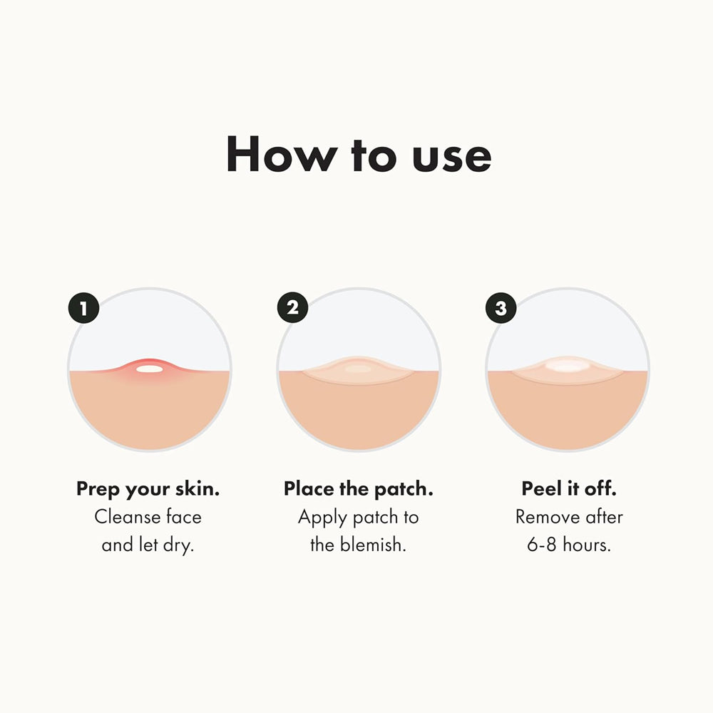 Hero Cosmetics Mighty Pimple Patch Night & Day  For Sensitive Skin  36-Pack