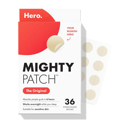 Hero Cosmetics Mighty Pimple Patch Original  For Sensitive Skin  36-Pack