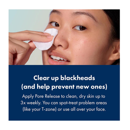 Hero Cosmetics Pore Release Blackhead Clearing Solution  Salicylic Acid  AHA & BHA  For Oily & Sensitive  100ml