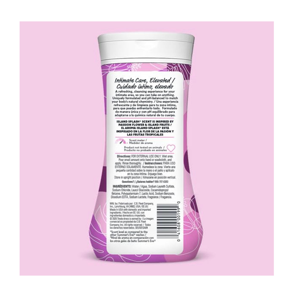 Summer's Eve 7-In-1 Island Splash Feminine Cleansing Wash  Daily Intimate Wash  266ml