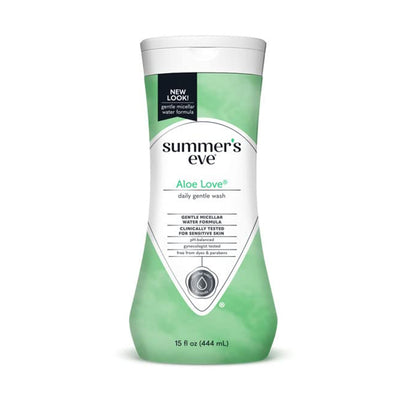 Summer's Eve Aloe Love LOVE Cleansing Wash  For Sensitive Skin  444ml