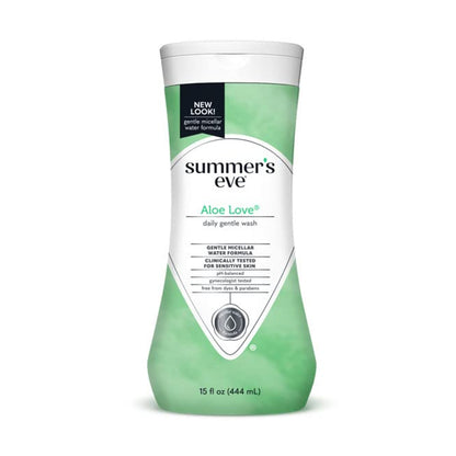 Summer's Eve Aloe Love LOVE Cleansing Wash  For Sensitive Skin  444ml