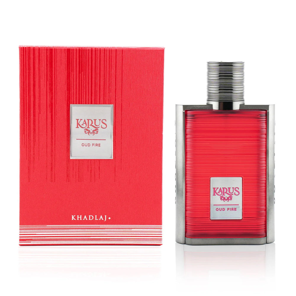 Khadlaj Karus Oud Fire, For Men, Eau De Parfum, 100ml