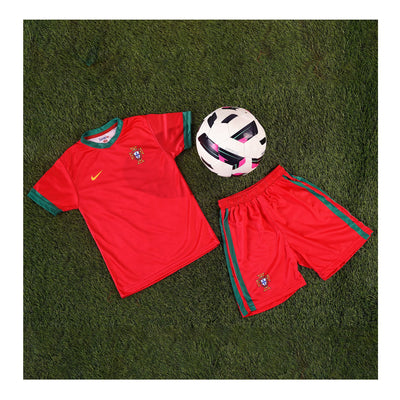Basix Boy's No 7 Porutugal Football Kit, FK-101