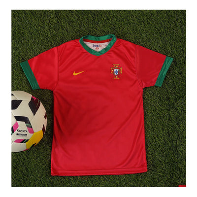 Basix Boy's No 7 Porutugal Football Kit, FK-101