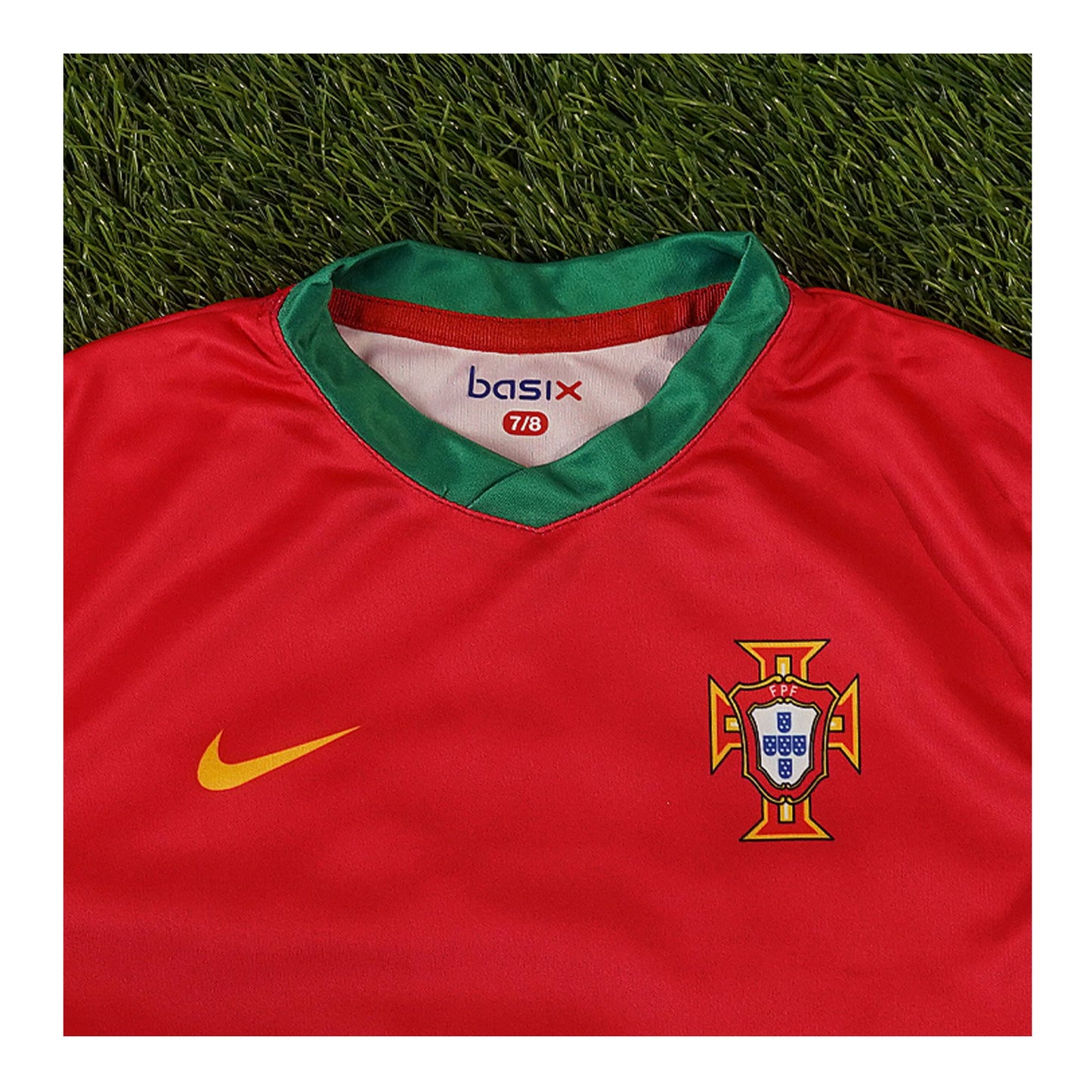 Basix Boy's No 7 Porutugal Football Kit, FK-101