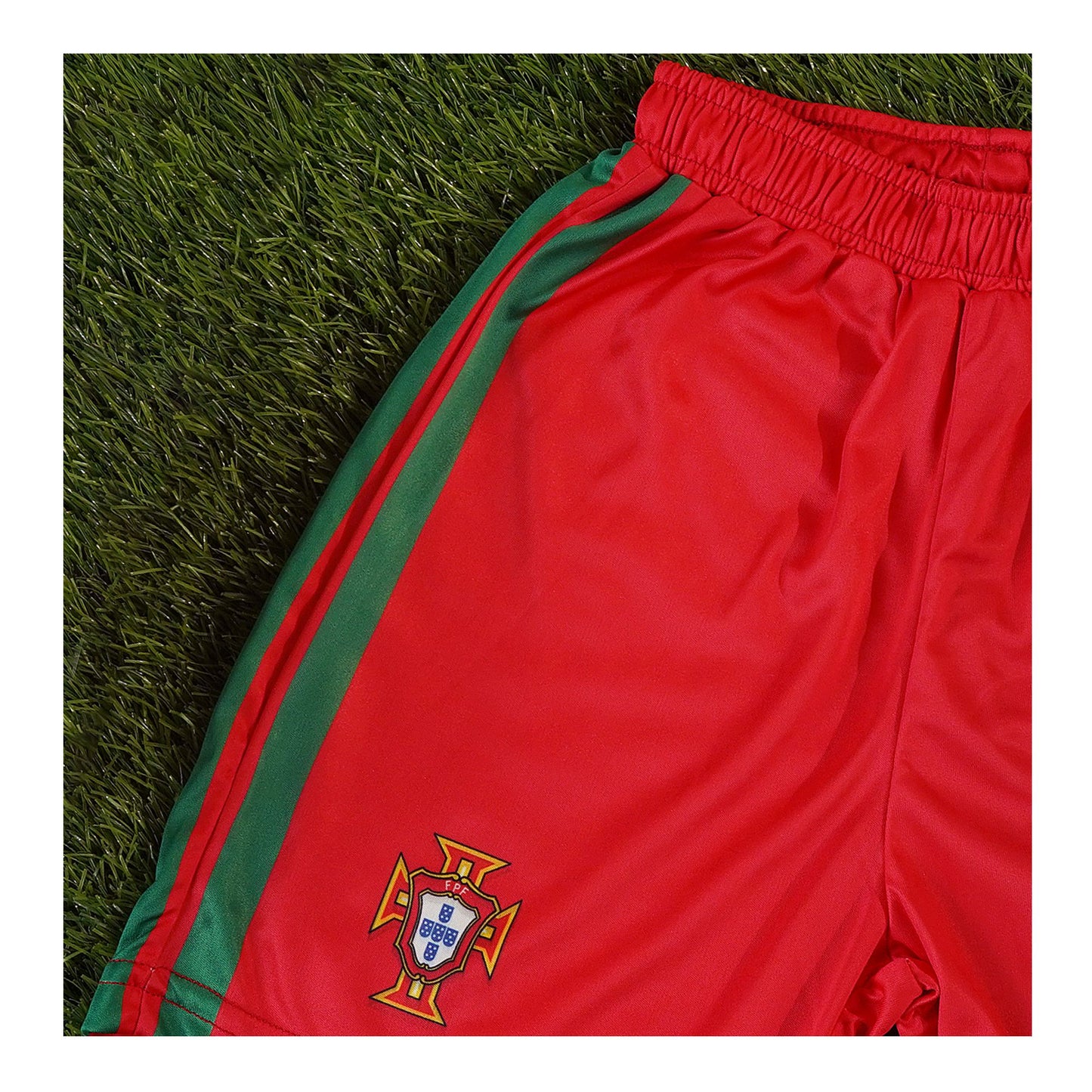 Basix Boy's No 7 Porutugal Football Kit, FK-101