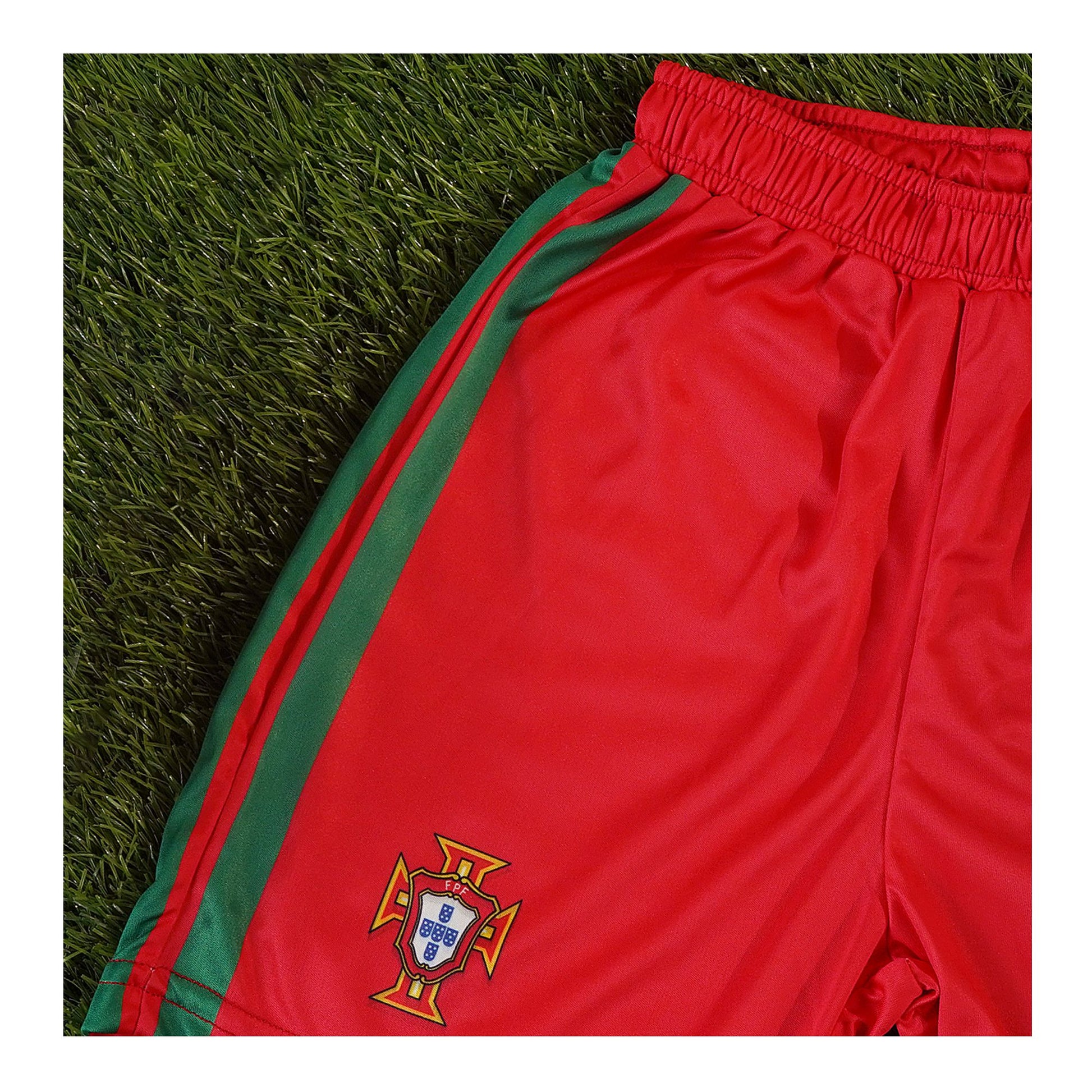 Basix Boy's No 7 Porutugal Football Kit, FK-101