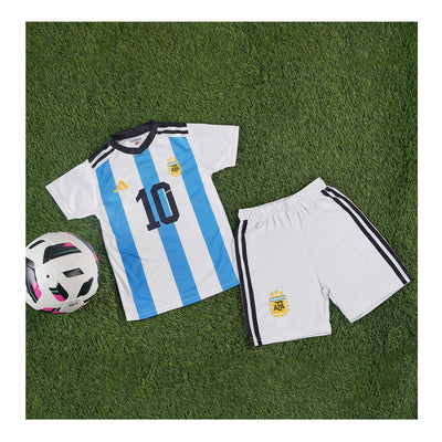 Basix Boy's No 10 Argentina Football Kit, FK-102