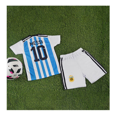 Basix Boy's No 10 Argentina Football Kit, FK-102