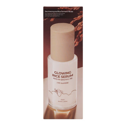 Esfolio Glowing Rice Serum, Niacinamide, Hyaluronic Acid, For Bright Skin, 50ml