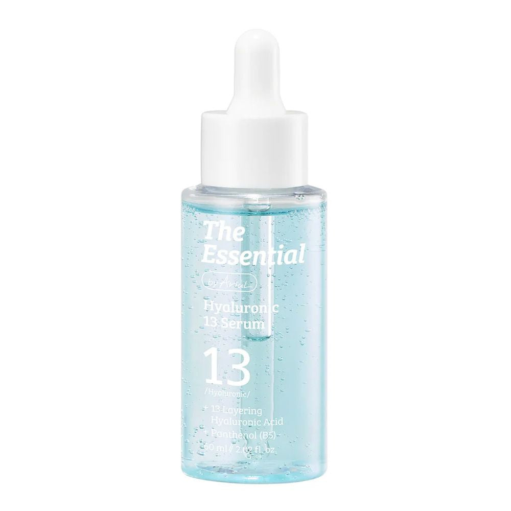 Ariul The Essential Hyaluronic 13 Serum, Panthenol, Glycerin, For Dry Skin, 60ml
