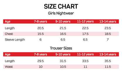 Basix Girl's Short Sleeves Nightwear 2-Piece Set, Dark Magenta With Black Stars, GRL-189