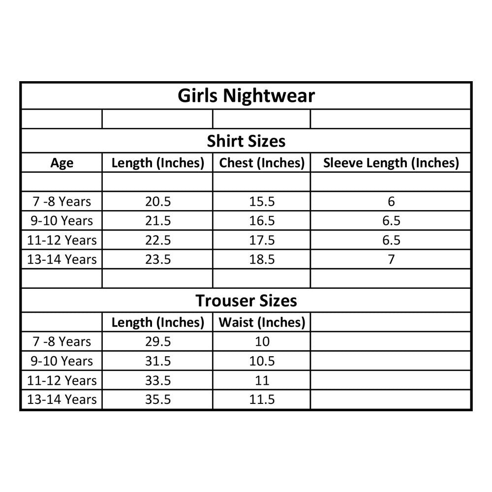 Basix Girl's Black & Red Polka Dots Short Sleeves Nightwear  2-Piece Set  GRL-183