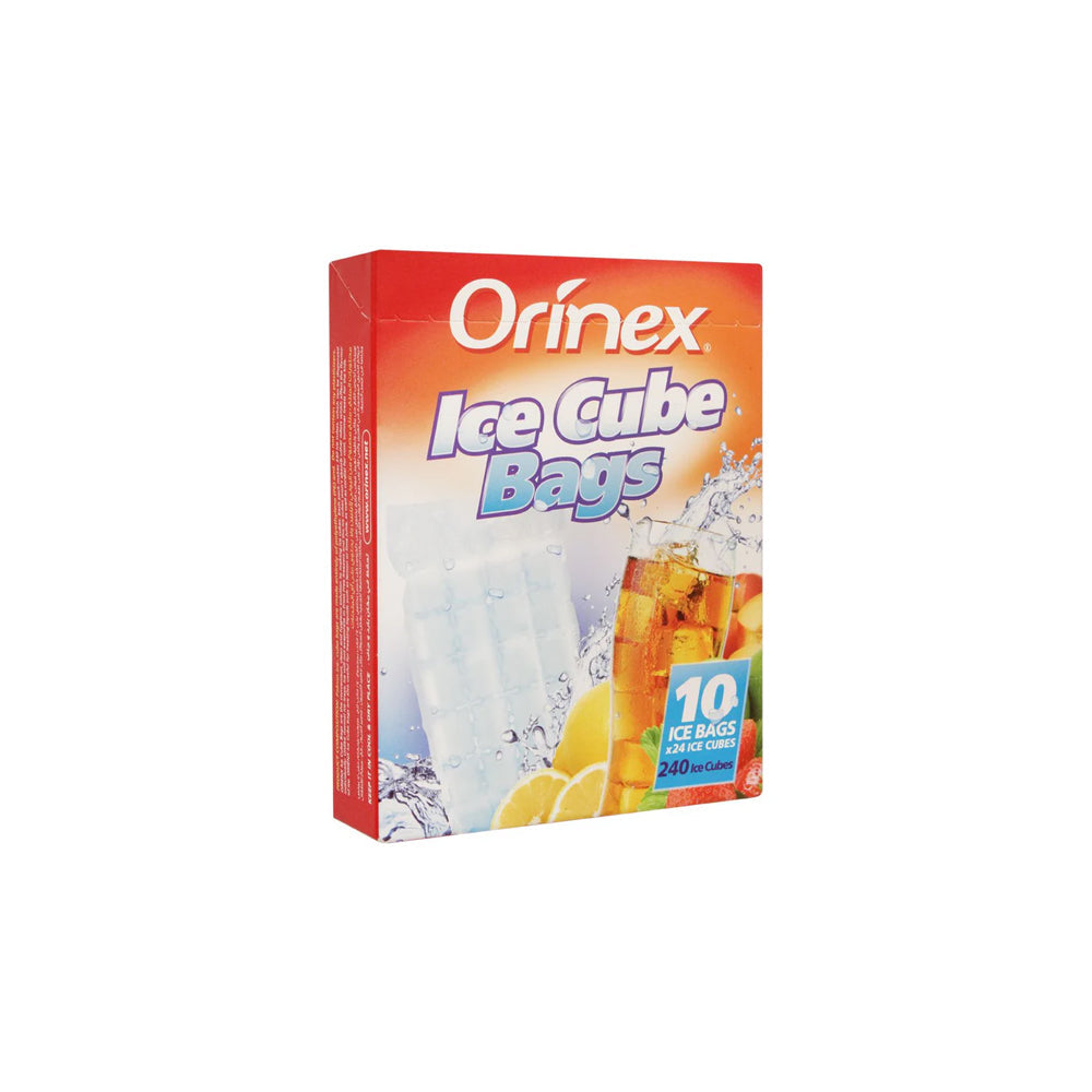 Orinex Ice Cube Bags, 10-Pack
