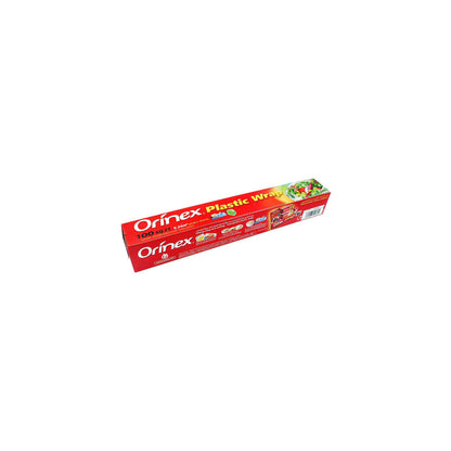 Orinex Plastic Wrap, 100SQFT, 30.4m x 30.4cm, Food Grade