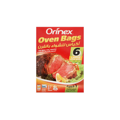 Orinex Oven Bags, Large, 6-Pack