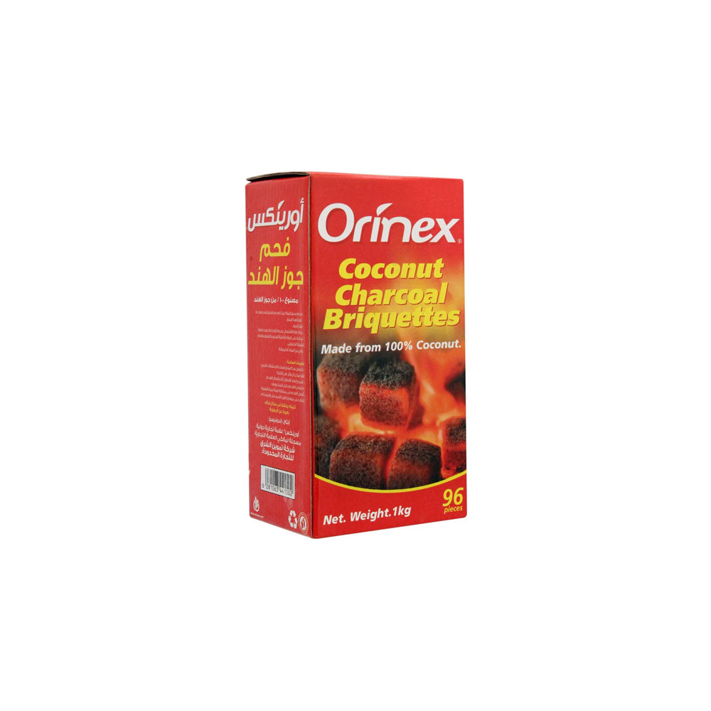 Orinex Coconut Charcoal Briquettes, 96-Pack