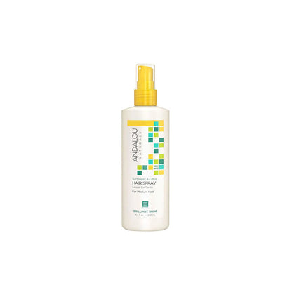 Andalou Sunflower & Citrus Medium Hold Hair Spray, 242ml
