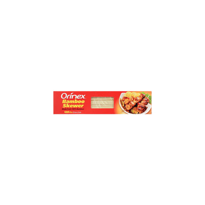 Orinex Bamboo Skewer, 120-pack, 25cm x 3mm