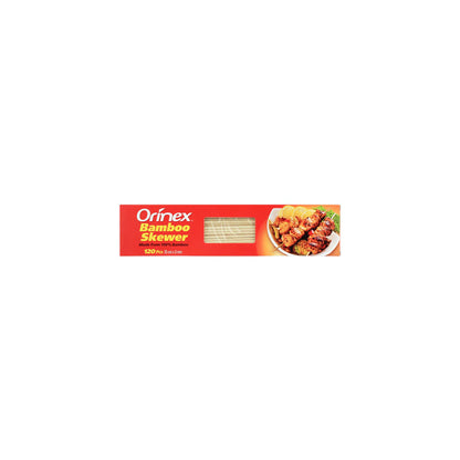 Orinex Bamboo Skewer, 120-pack, 25cm x 3mm