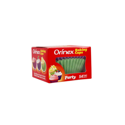Orinex Baking Cups, Party, 54-Pack