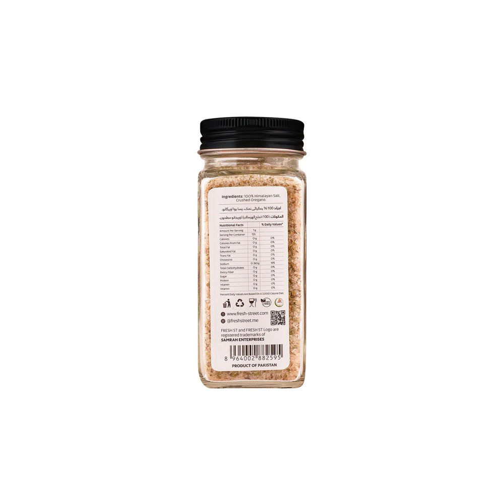 Fresh Street Himalayan Pink Salt, Oregano, 125g